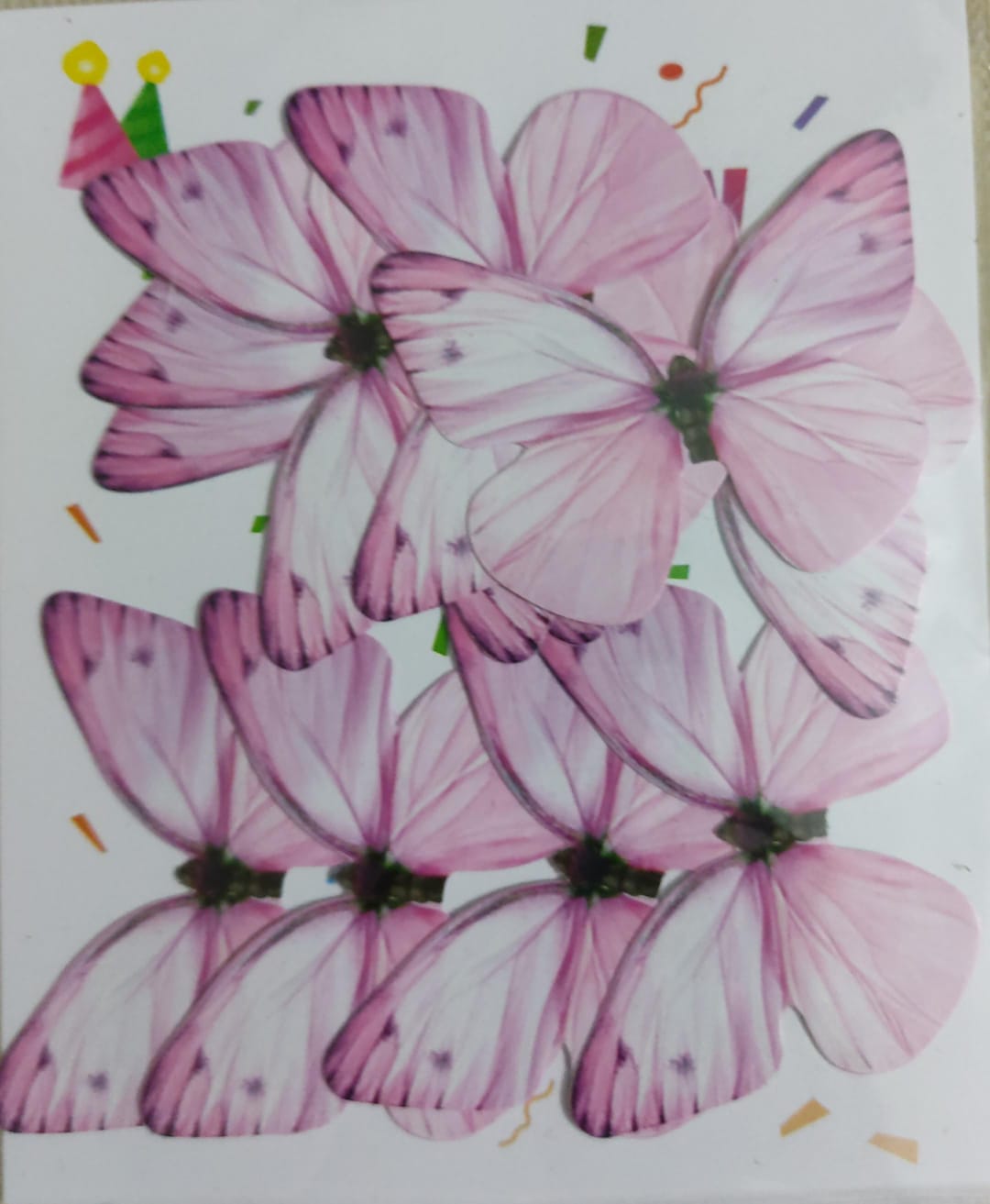 Baby Pink Butterflies