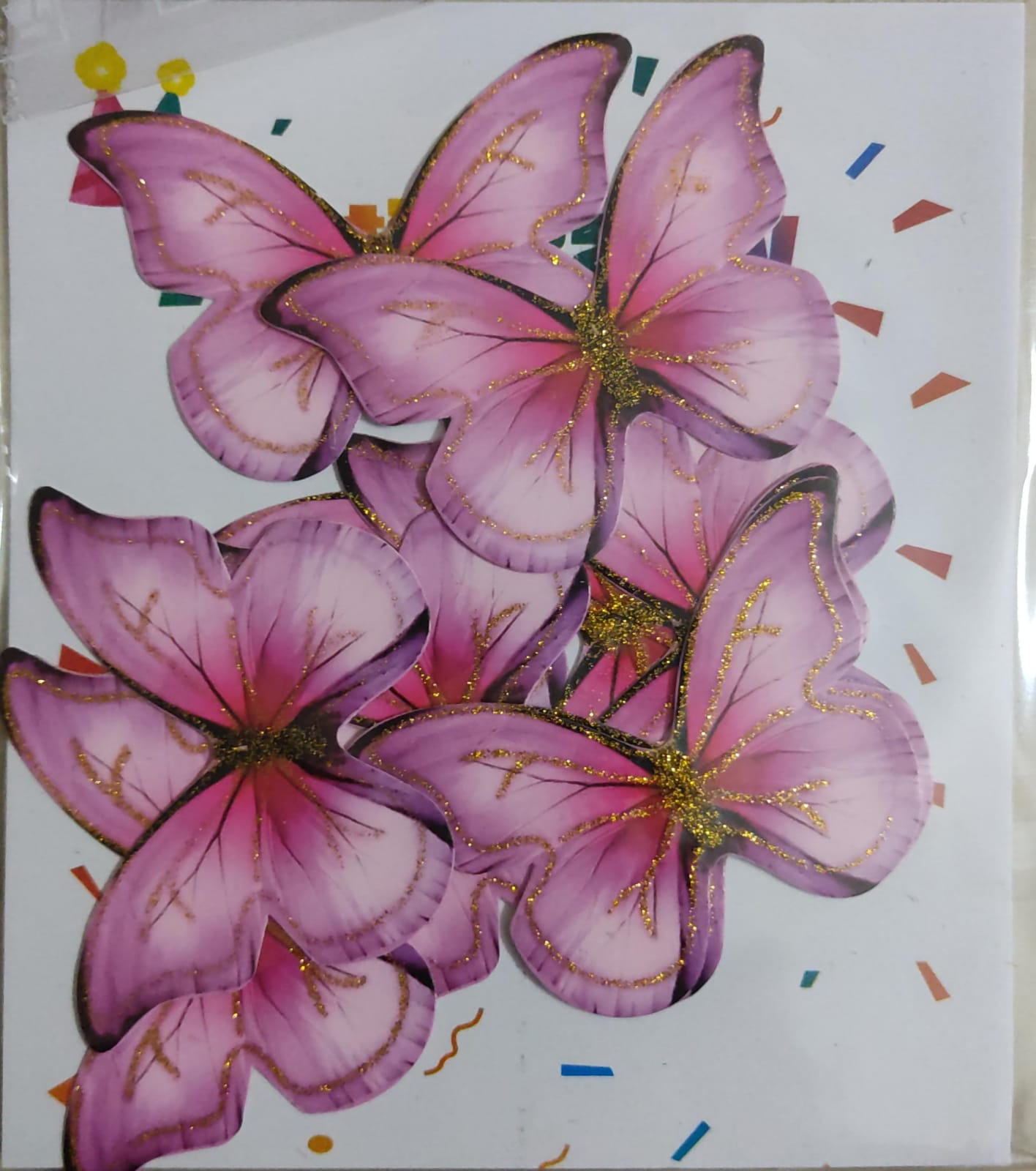 Light Pink Butterflies