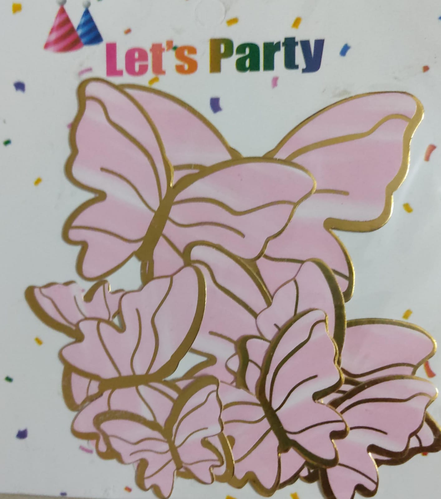 Mid Pink Butterflies